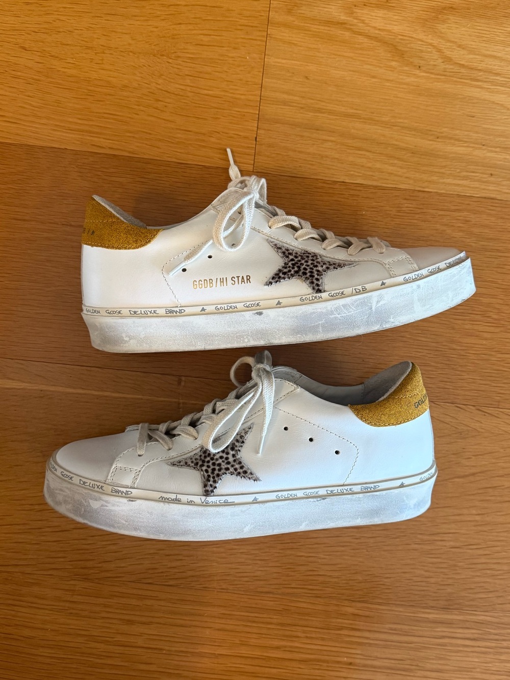 Golden Goose Limited Edition Hi-Star sneakers size 39